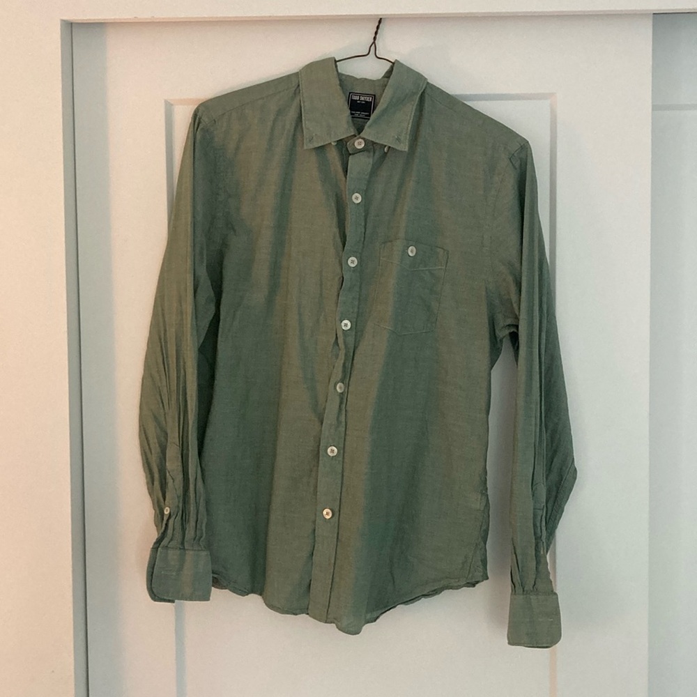 Todd Snyder Mens Button Down Shirt